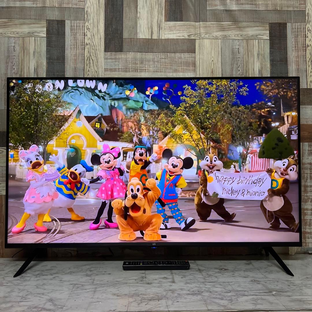即日受渡❣️全国送料込展示品4K50型AndroidTV地デジ.BS.CS視聴可