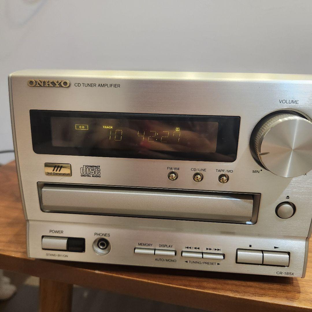 名機オンキョーONKYO CR-185X 送料込み