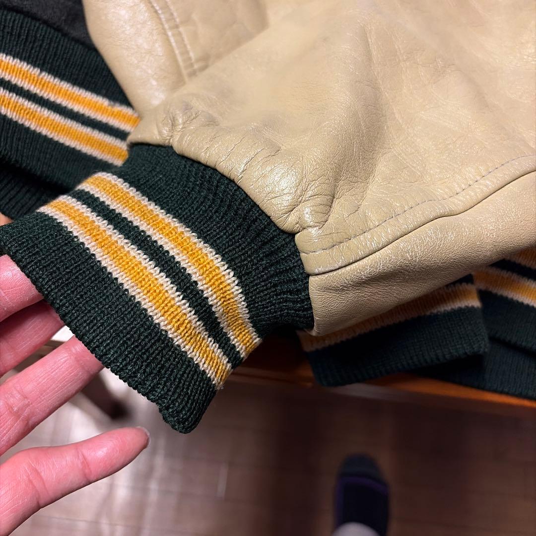 Catchball スタジャン 44サイズ ダークグリーン