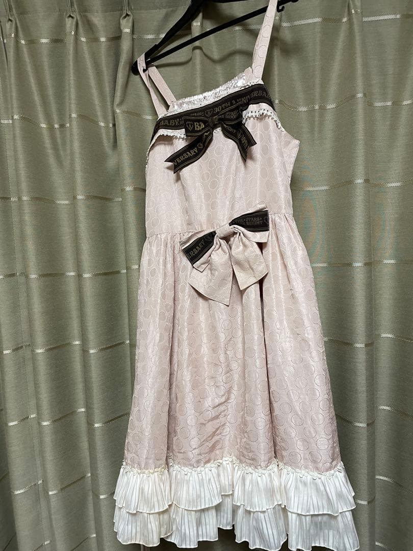 ベイビーザスターズシャインブライト　30周年ロゴリボン　baby girl