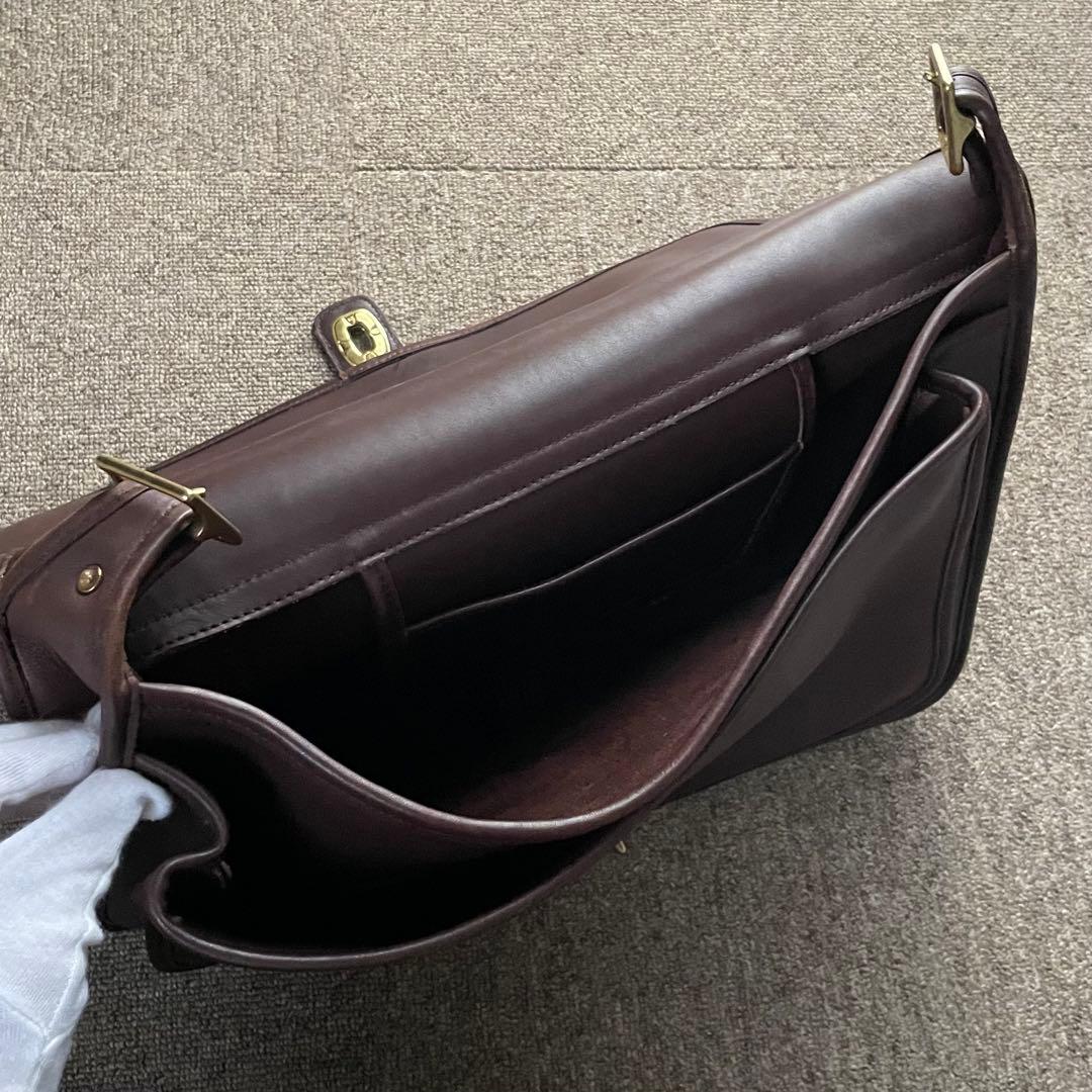 ★*★様 希少✨COACH コーチ ビンテージ 5180 ブルリーフケース 2w