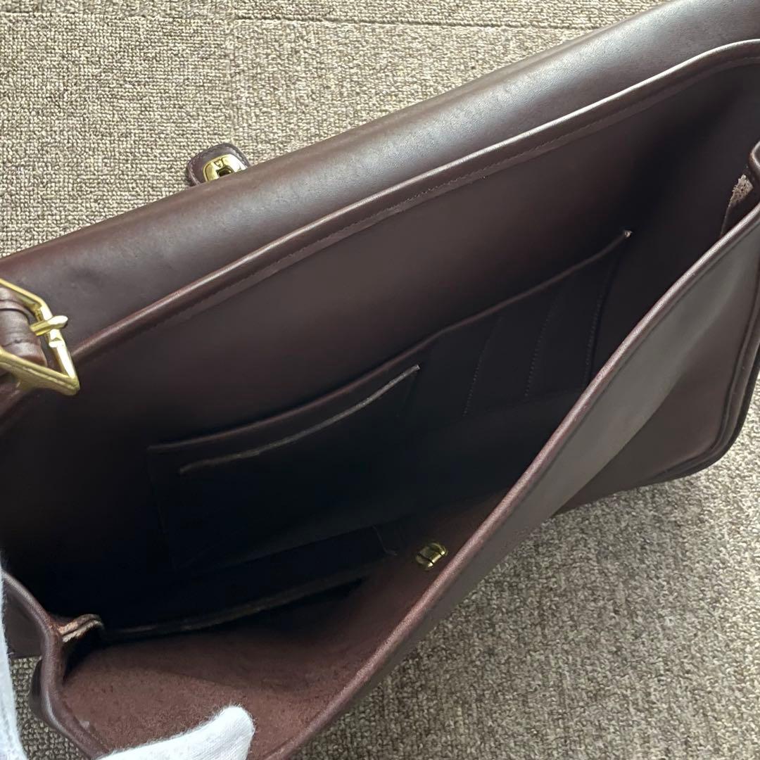 ★*★様 希少✨COACH コーチ ビンテージ 5180 ブルリーフケース 2w