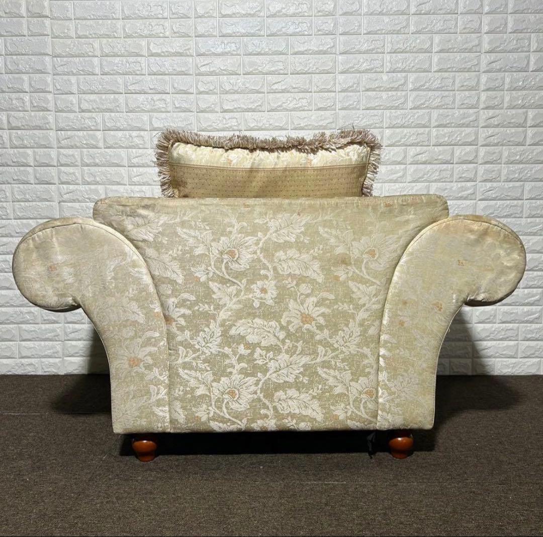 イタリア製 高級ソファ 1人掛け アンティーク 姫系 おしゃれ