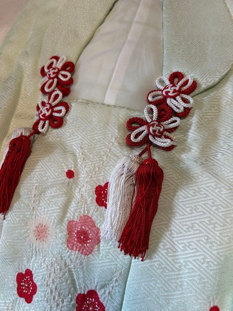 七五三着物　三歳　被布六点セット　2着セット