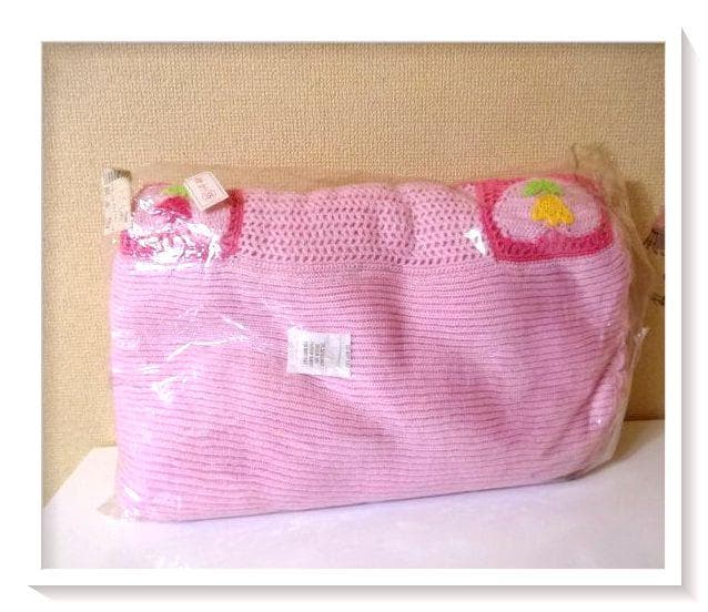 【希少】激レア1999年　チューリップキティ　カギ編みソファーカバー　当時物