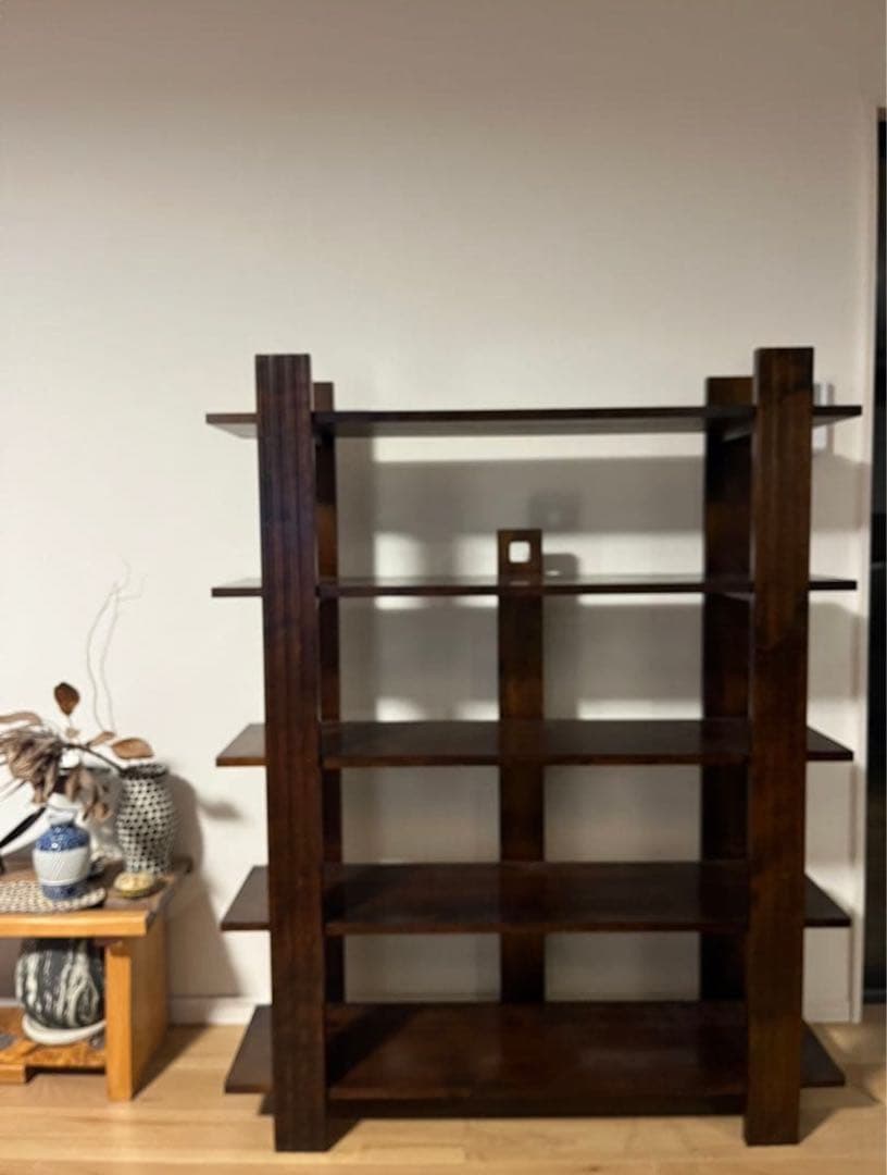 【特注品】284,400円 星野民藝 星野民芸 高級家具　飾り棚オープンシェルフ