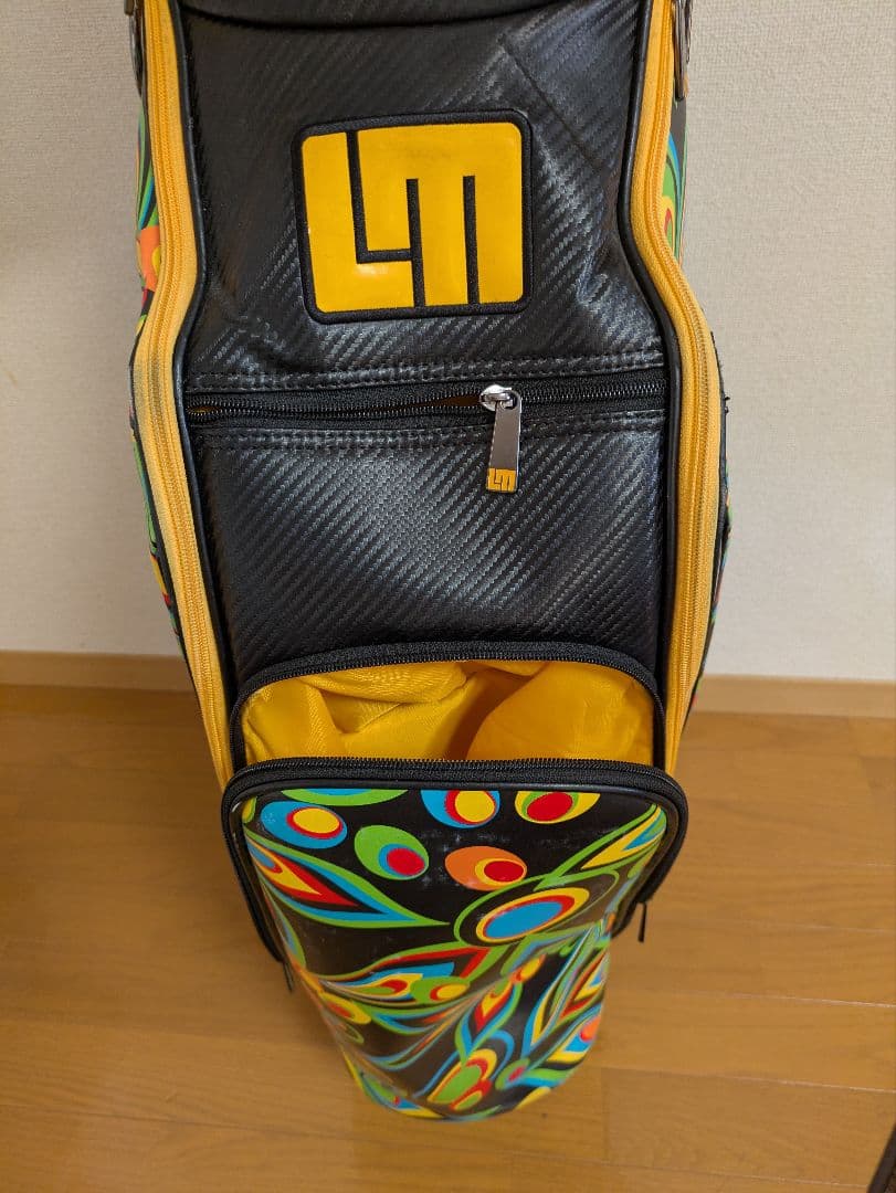 Loudmouth カラフル花柄キャディバッグ