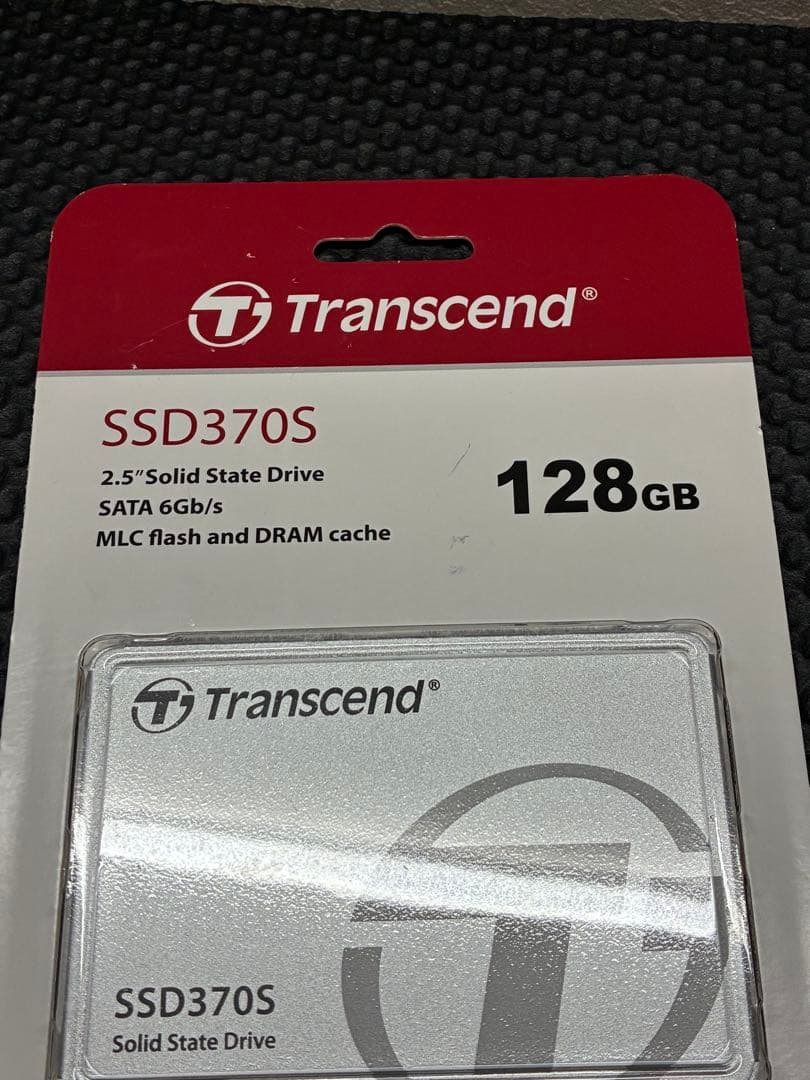 ★未開封保管品★Transcend 2.5inch SSD370S 128GB