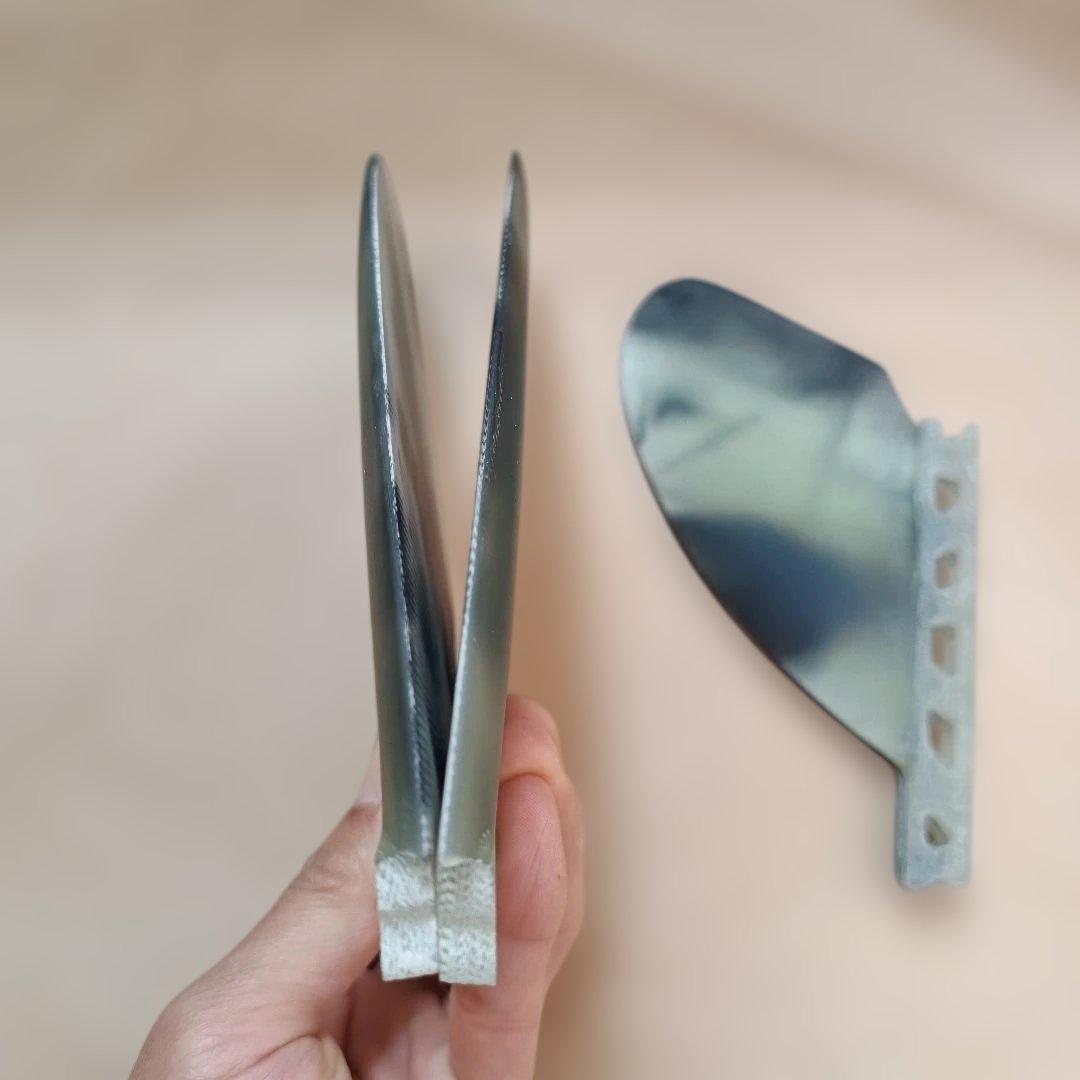 マチャドクワッド系　アートグラス仕様　クワッドフィン　フューチャーフィン対応