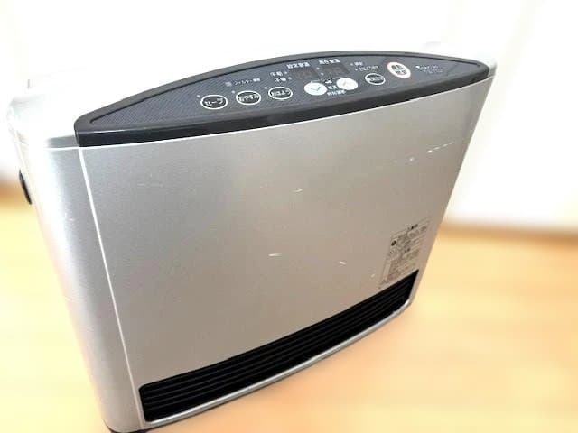 リンナイ ガスファンヒーター/15畳用「RN-8550DFH」都市ガス用