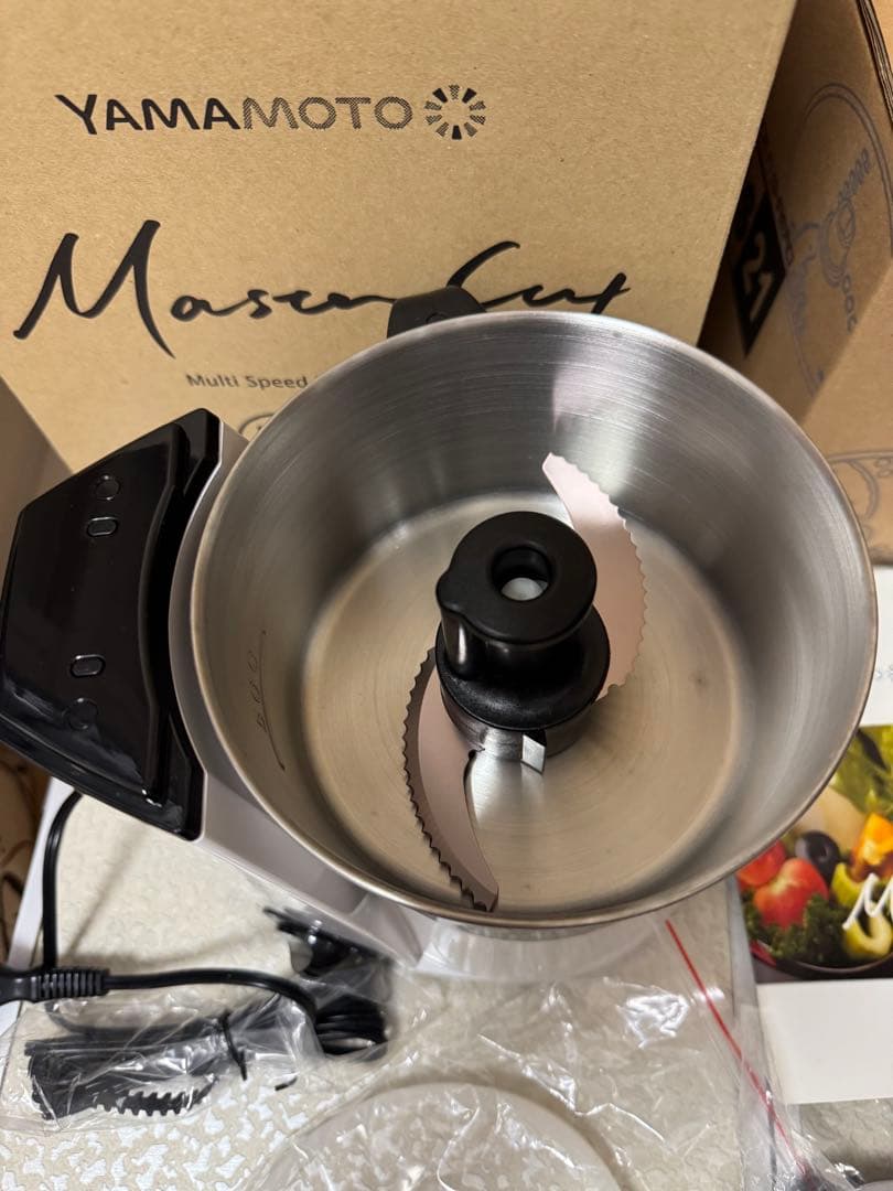 山本電気　MICHIBA フードプロセッサー　スライサーセット