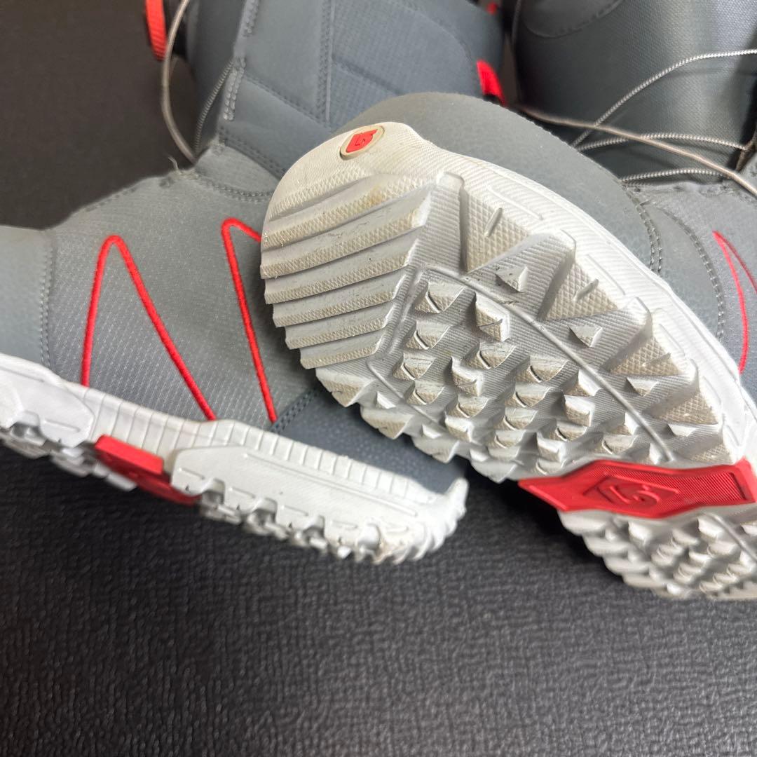 バートン⭐︎ HIGHLINE スノーボードブーツ グレー/レッド