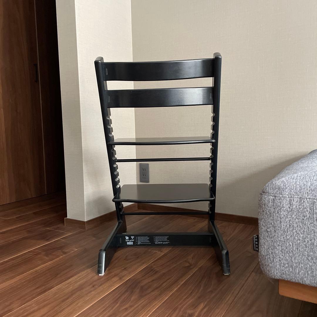 STOKKE ストッケ トリップトラップ チェア ブラック シリアルNo.3