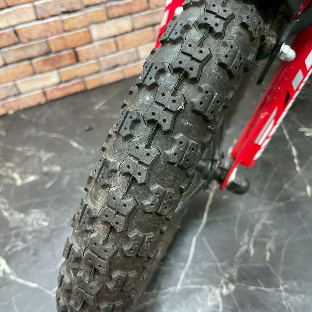 【70】子供用自転車 子供車 PARTENZA レッド 14インチ シングル