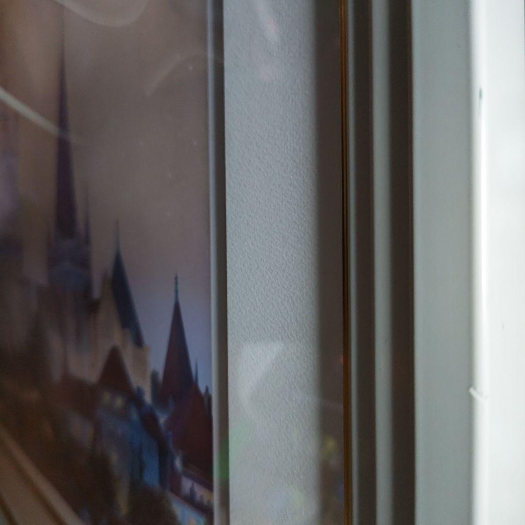 塚本馨三 シルクスクリーン版画「ムーンファンタジー」 額縁入り 証明書付