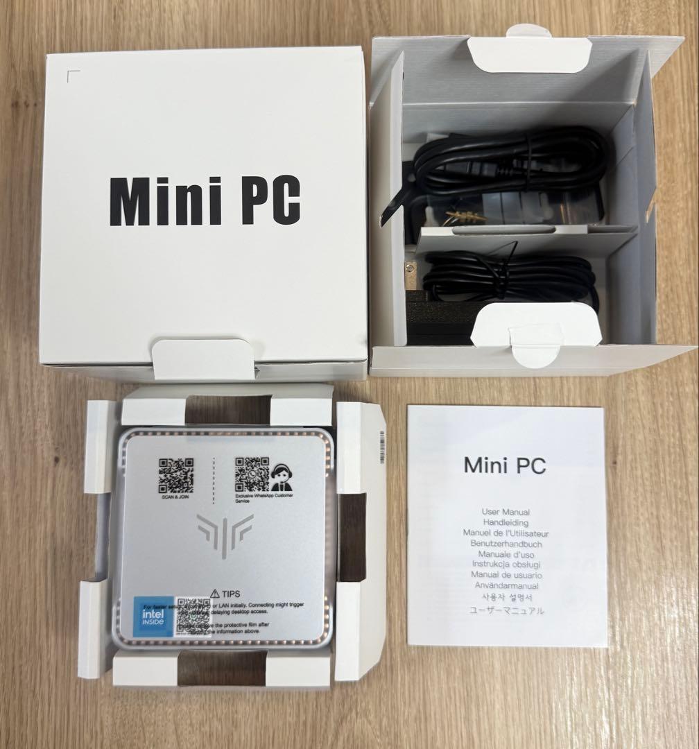 NiPoGi ミニpc N150メモリ16GB OfficeLTSC2024付き