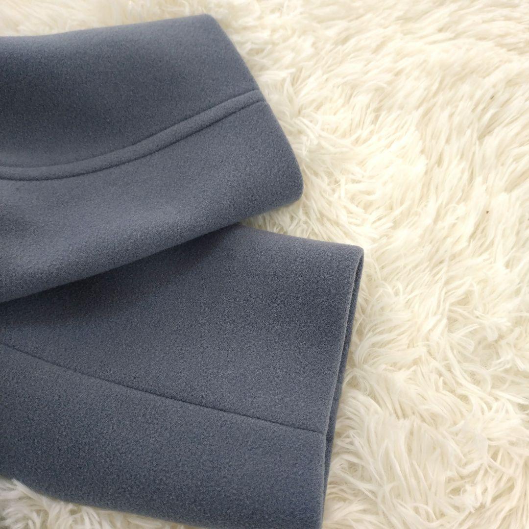 イエナ IENA ダブルモッサコート ダブル チェスター 36 サックスブルー