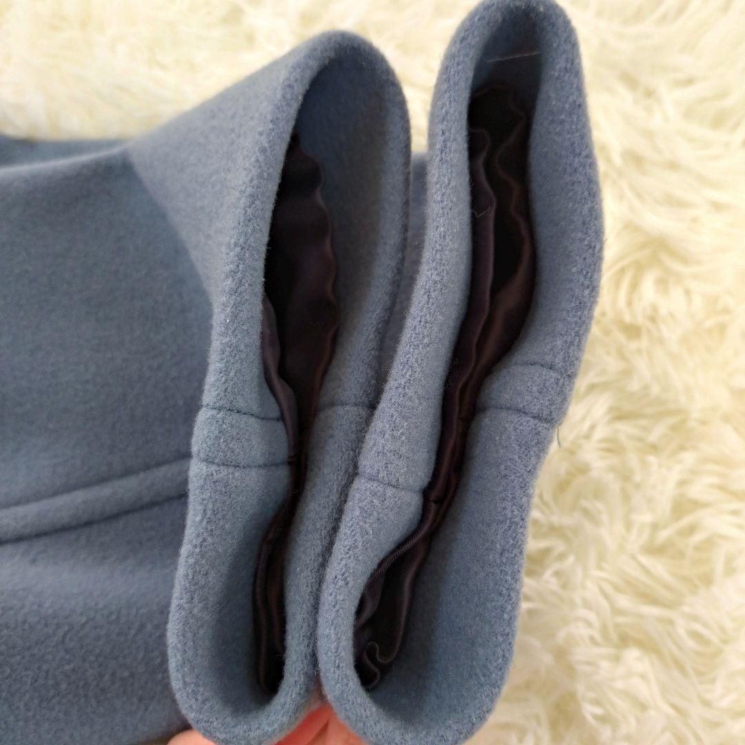 イエナ IENA ダブルモッサコート ダブル チェスター 36 サックスブルー