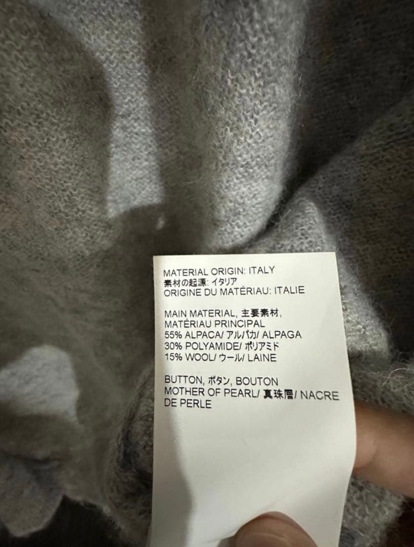 OUR LEGACY 24ss Evening Polo グレー　46