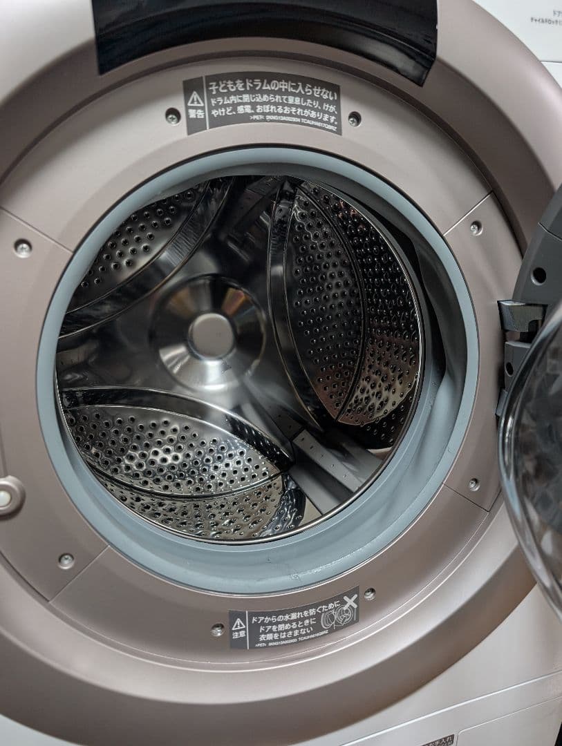 ​2025年製 SHARP ドラム式洗濯機 ES-S7K-CR 7kg 乾燥機