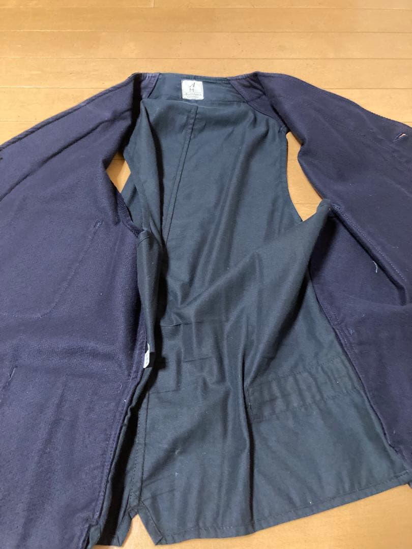 アナトミカ モールスキンANATOMICA SAGANベスト フレンチガーメンツ