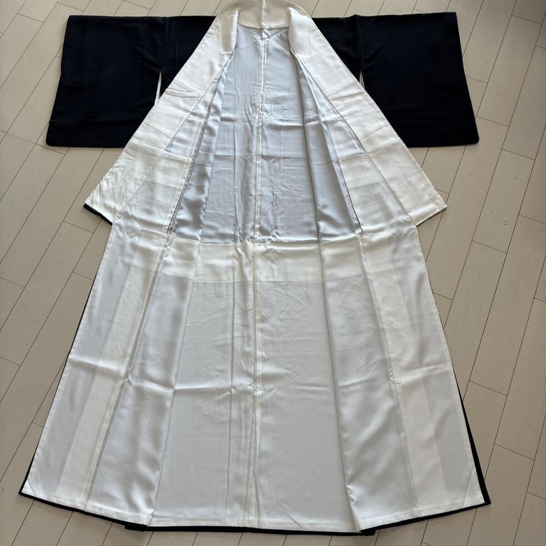 まぴ■E5128■美品■正絹■逸品　千總　御簾に宝袋　袷黒留袖■