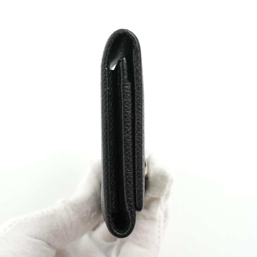 ✨未使用に近い✨　ブルガリ　カードケース　名刺入れ　本革　レザー　ビジネス　黒