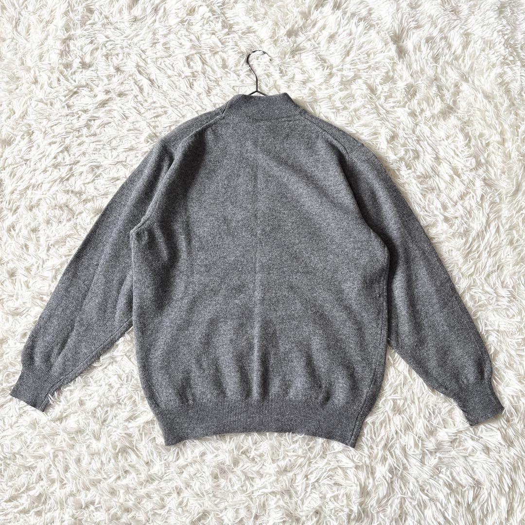 Christian Dior ディオール グレー クルーネックセーター　長袖
