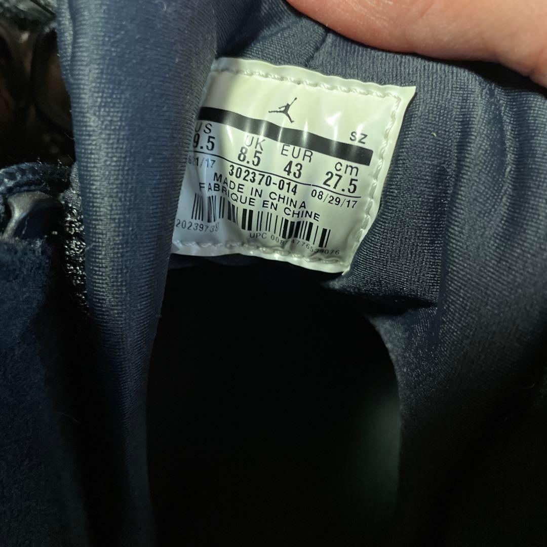 AIR JORDAN 9 RETROブラック