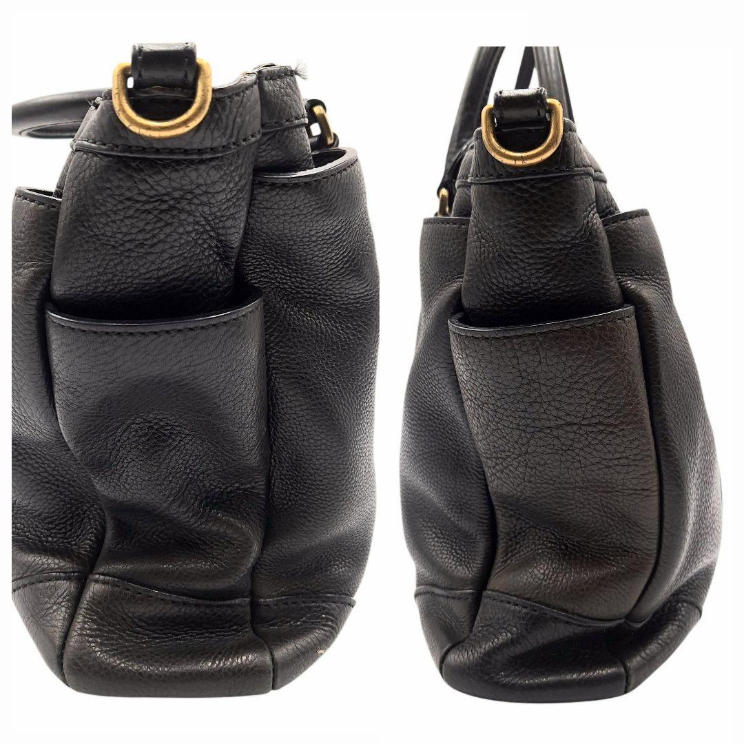 【COACH】コーチ　ビジネスバッグ　メトロポリタン　レザー　2WAY　ブラック