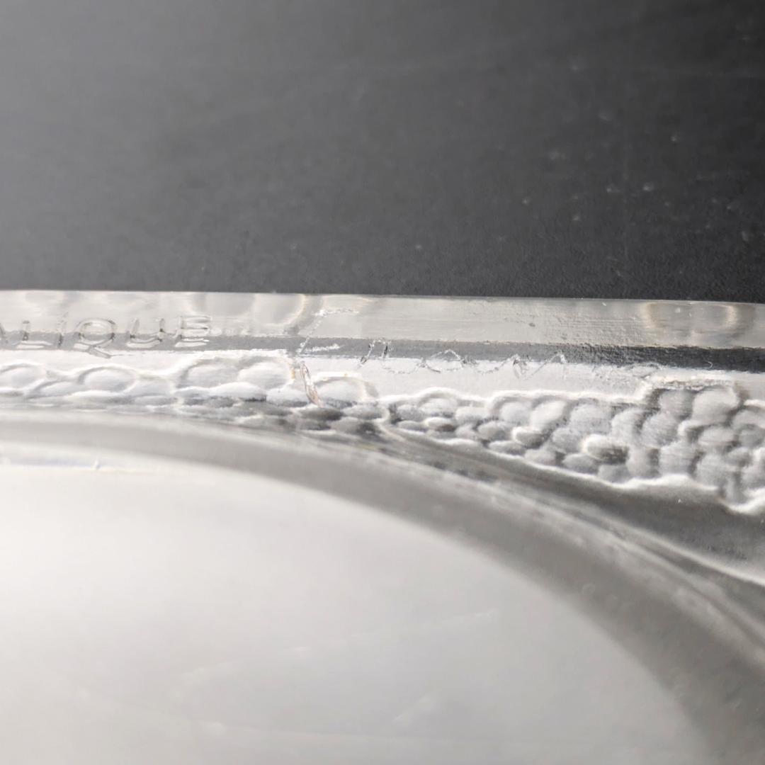 ルネ・ラリック初期作 Médicis 1924 葡萄と裸婦文 フロスト加工お買得