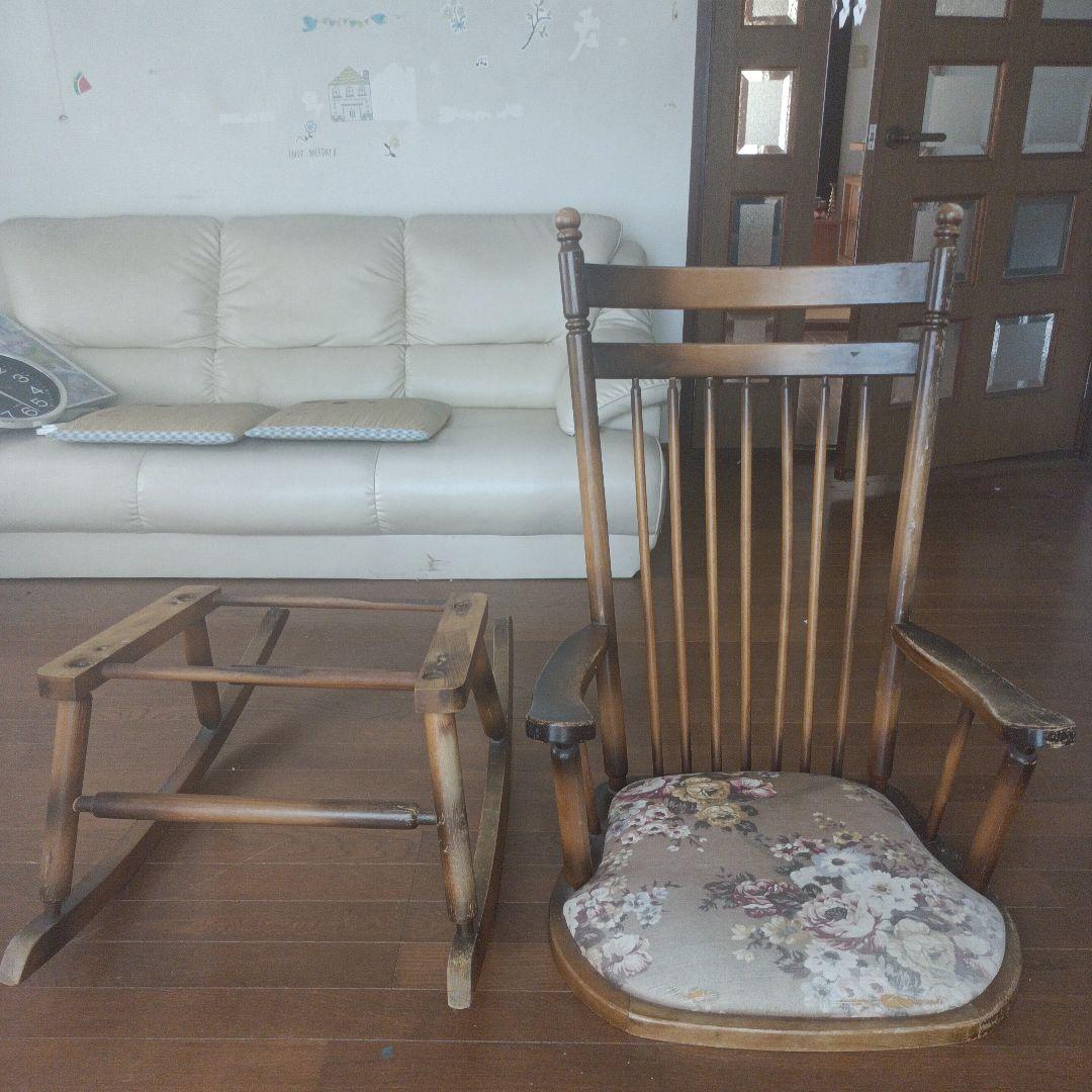 イスところつき木馬　2点　アンティーク