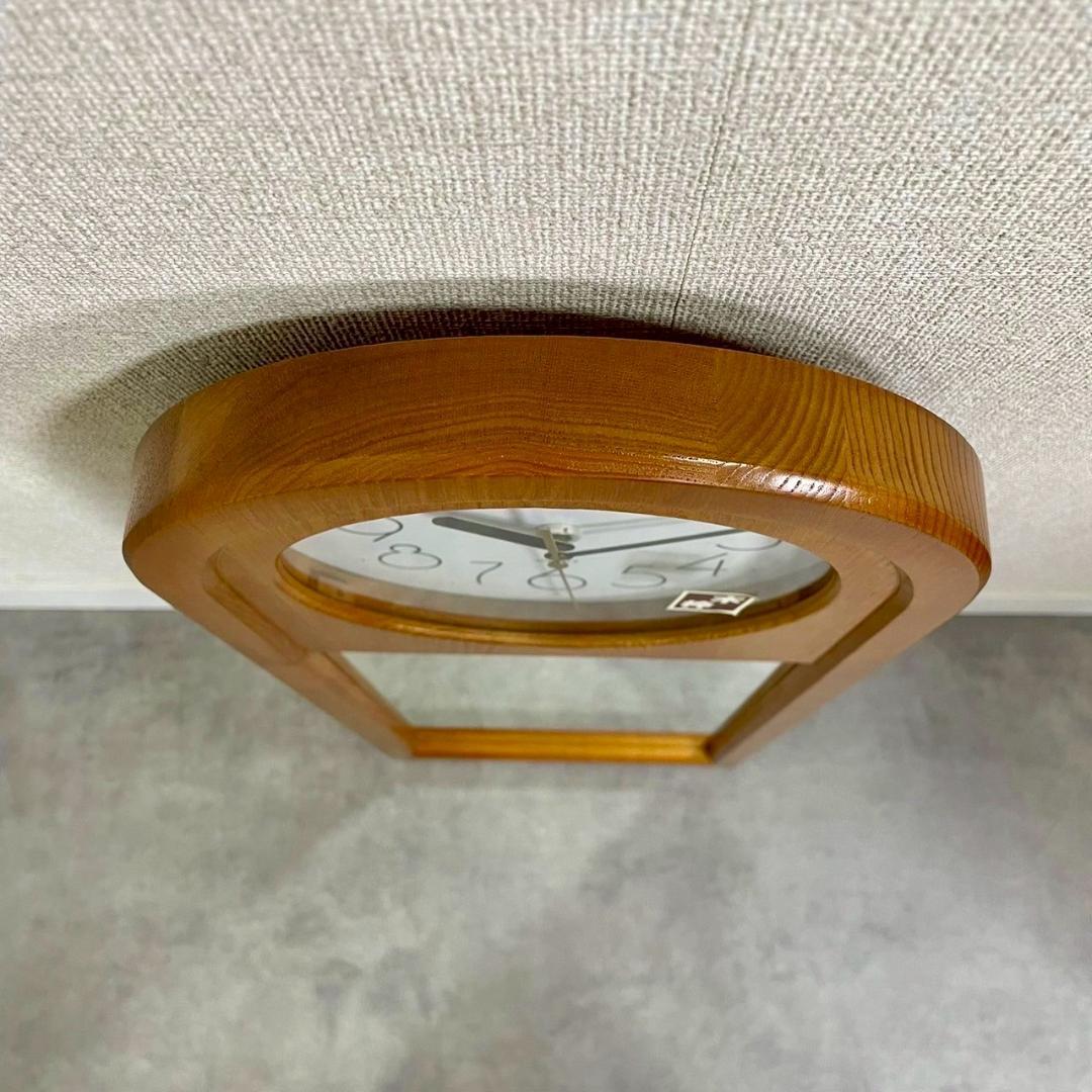 デッドストック CITIZEN ウォールクロック 鏡付き 掛け時計 ヴィンテージ