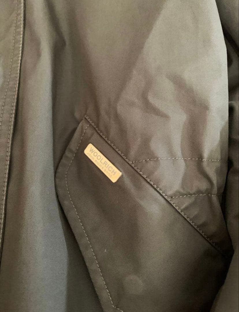 週末限定値下げ　Woolrich ファー付きモッズコート S