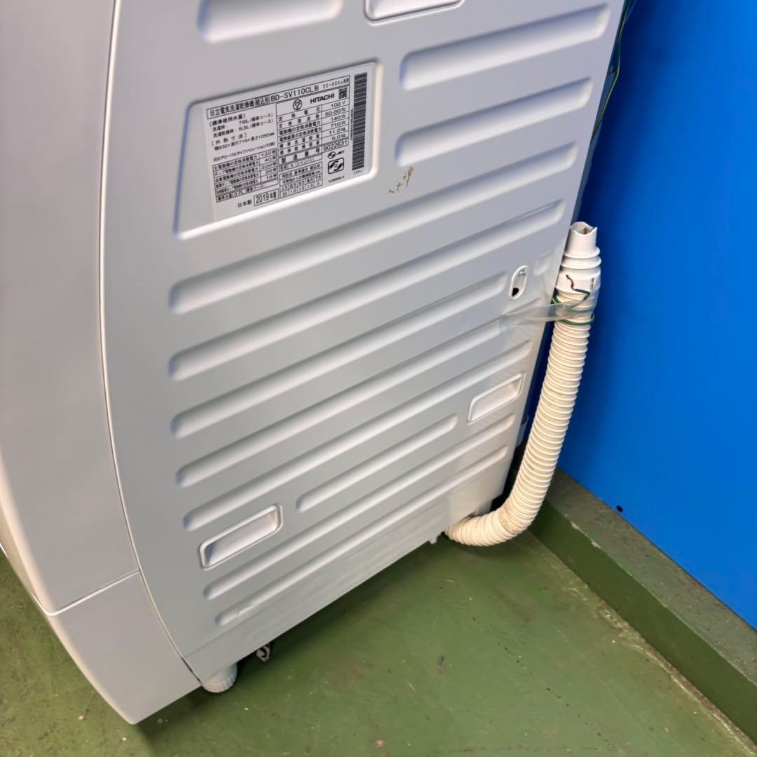 602 日立ビッグドラム　ヒートポンプ式　乾燥機能付き　11／6キロ　左開き