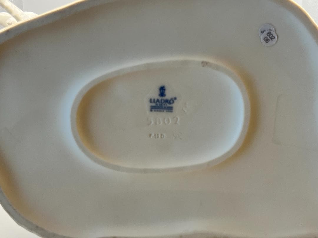 【海】リヤドロ　5802　優雅な散歩のひととき　置物　高約39cm LLADRO