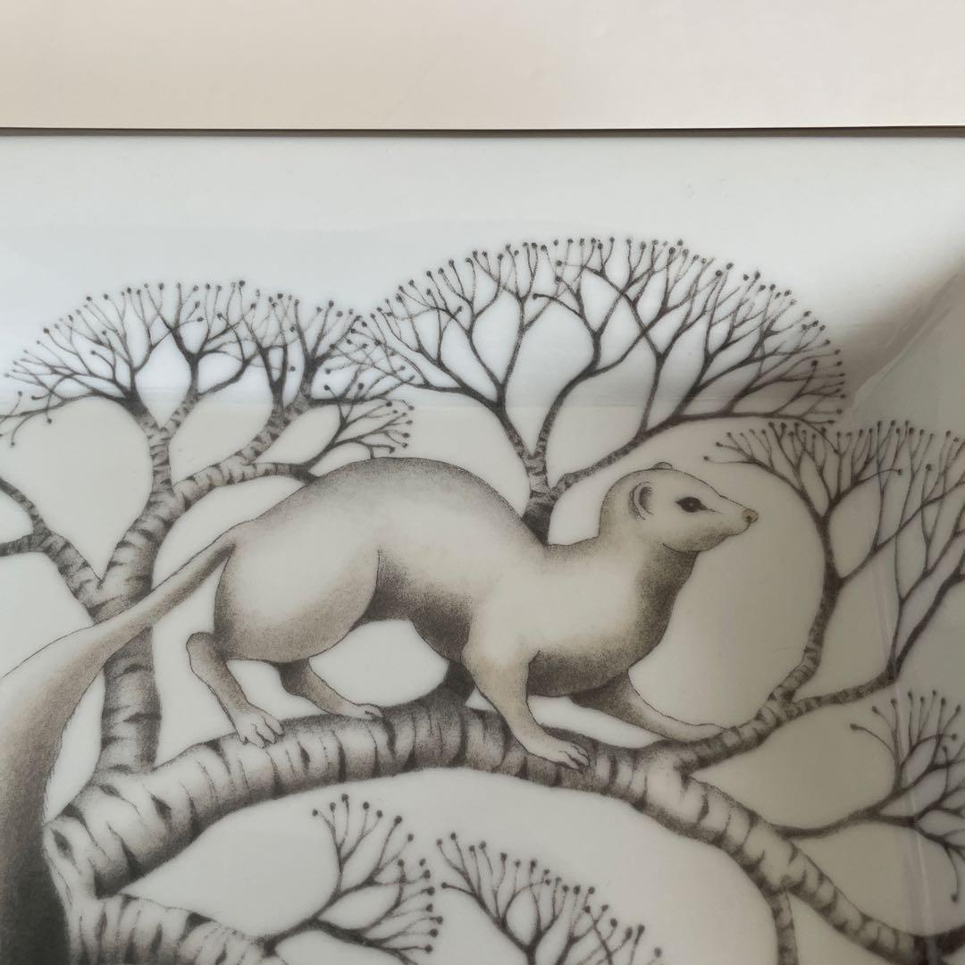 エルメス Hermès 灰皿 小物入れ 貂