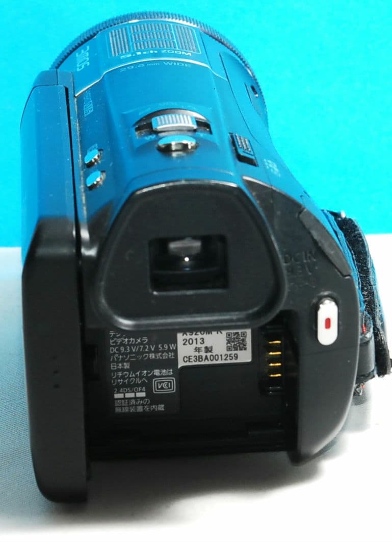 Panasonic HC-X920M ブラック ビデオカメラ　送料無料