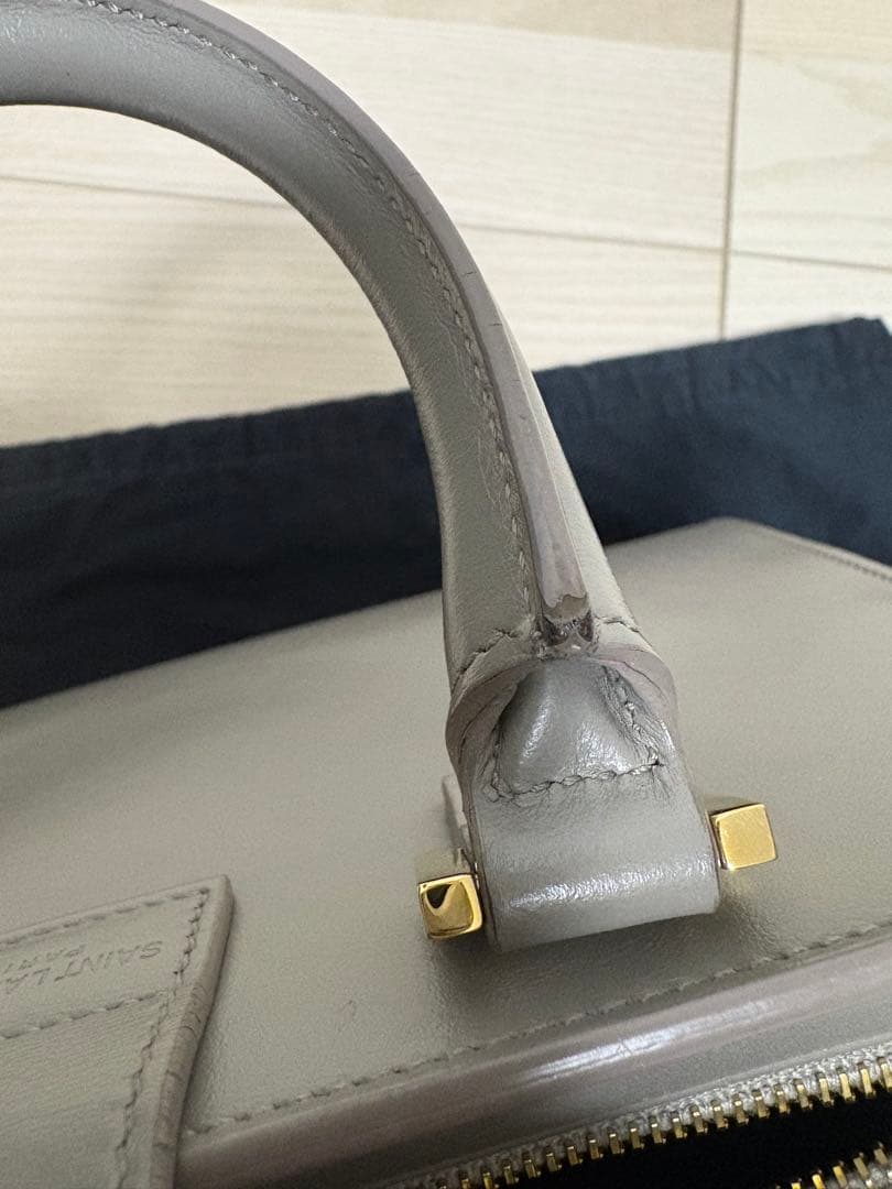 SAINT LAURENTベイビー カバス2way ハンド ショルダー バッグ