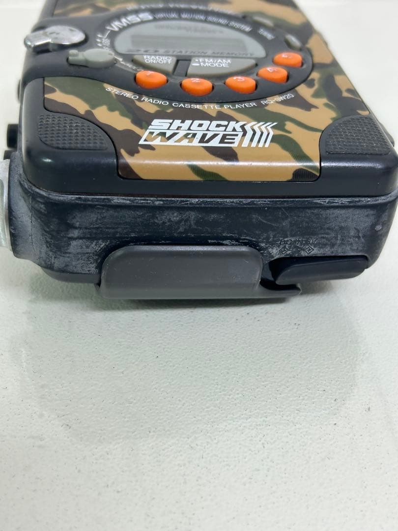 Panasonic SHOCK WAVE カセットプレーヤー 迷彩