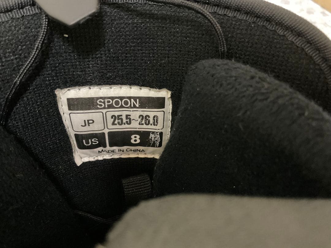美品　Spoon スノーボードブーツ ブラック