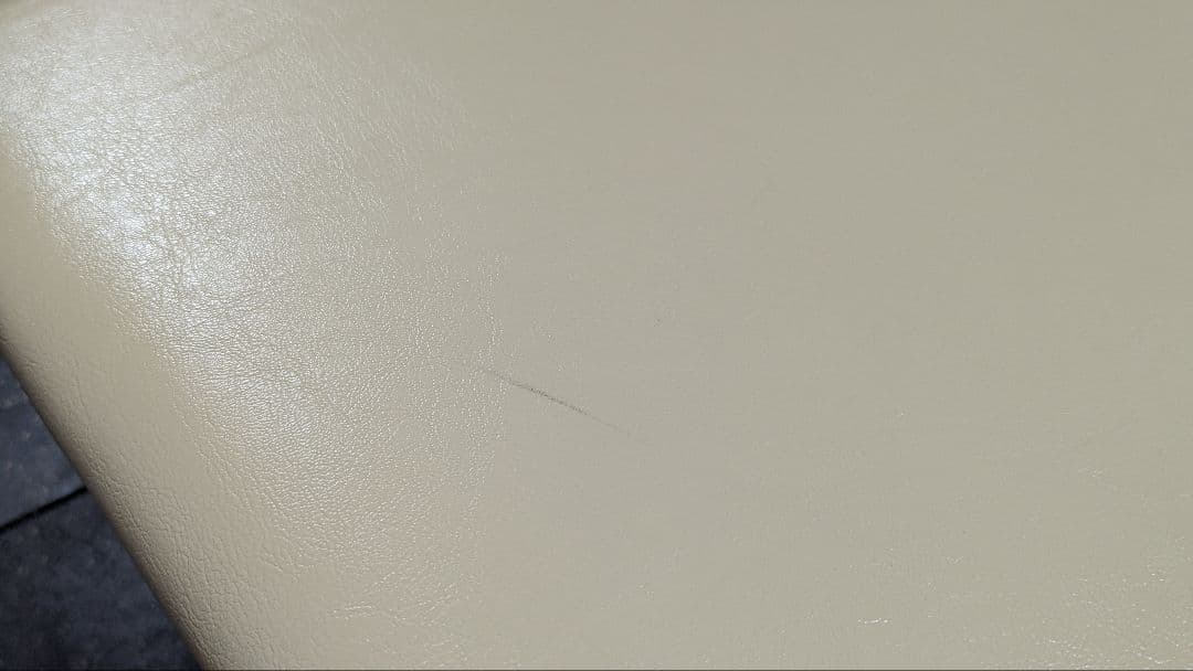 【限界価格】高田ベッド 粉体ムーヴ 折りたたみベッド ベージュ 二つ折り①