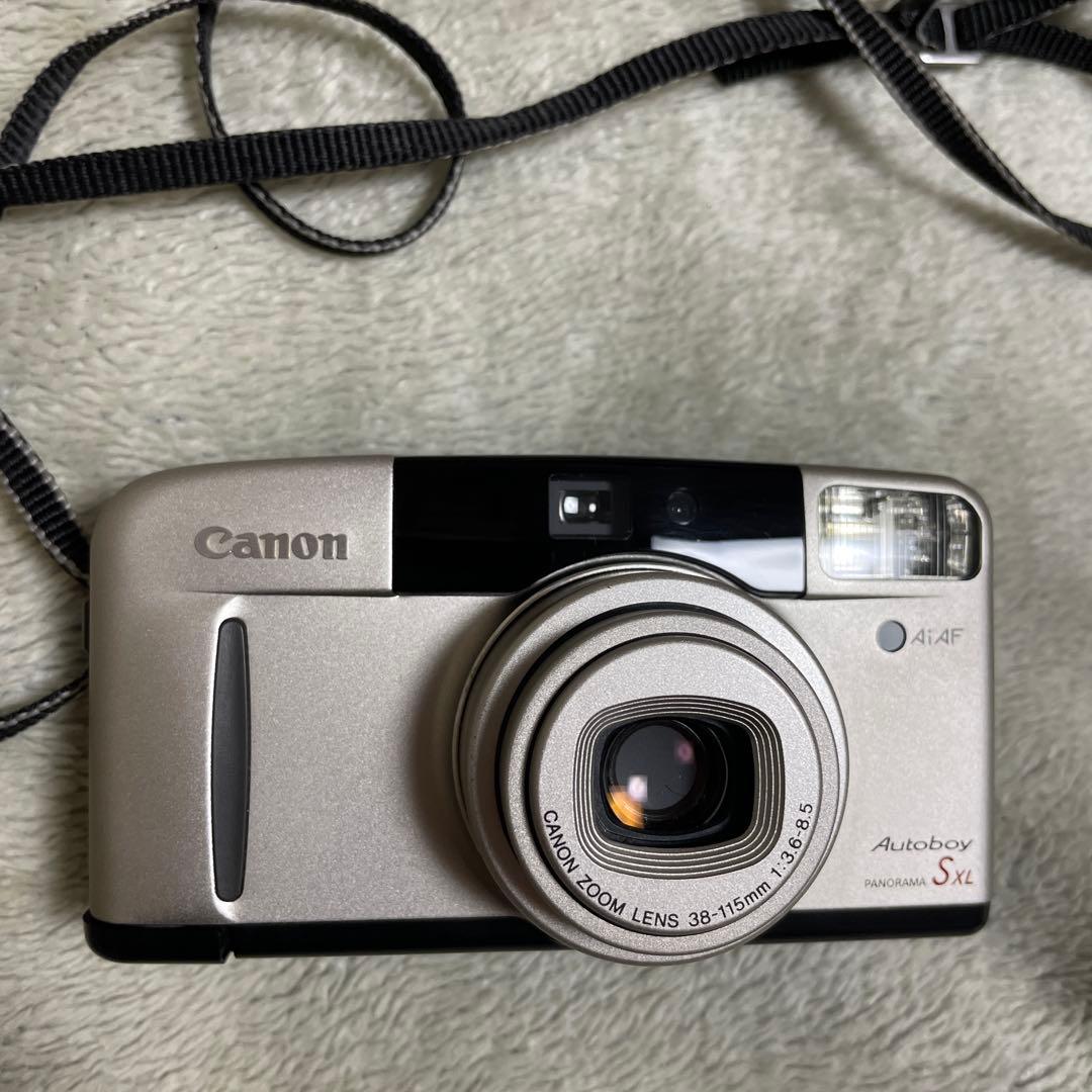 実働 ケース付き すぐ使えます canon autoboy s xl