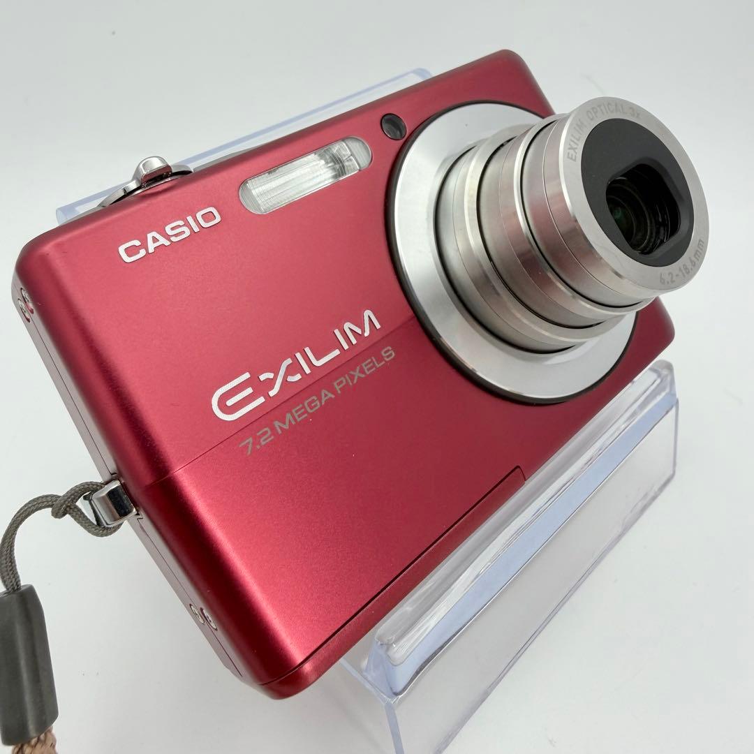 【美品】CASIO EXILIM EX-Z700 レッド デジタルカメラ