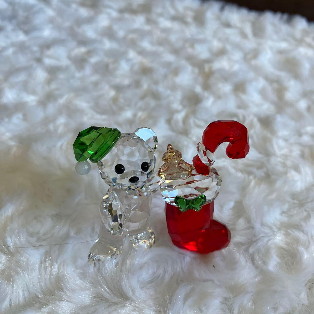 スワロフスキー　置物　 クリスベア　クリスマス　2020年限定生産品