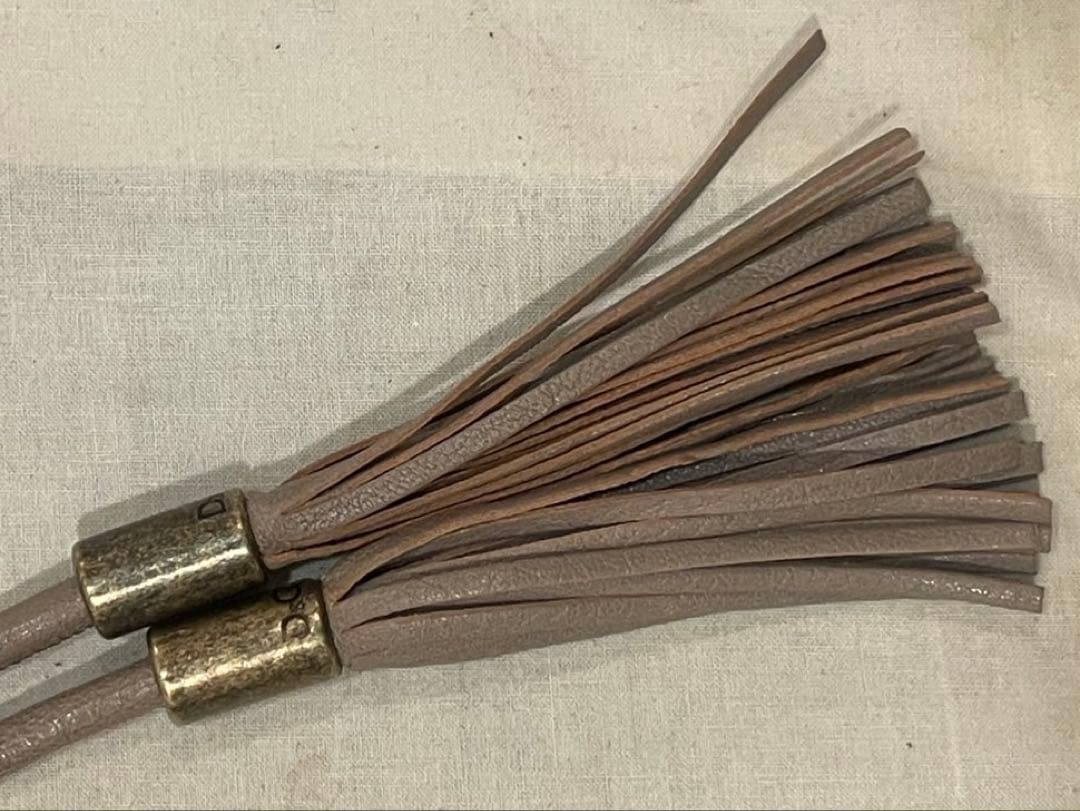 Dolce & Gabbana ドルチェ&ガッバーナ タッセルベルト キャメル