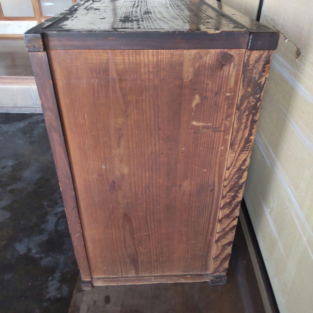 昭和レトロ　戸棚　縦45cm横106cm高さ75cm