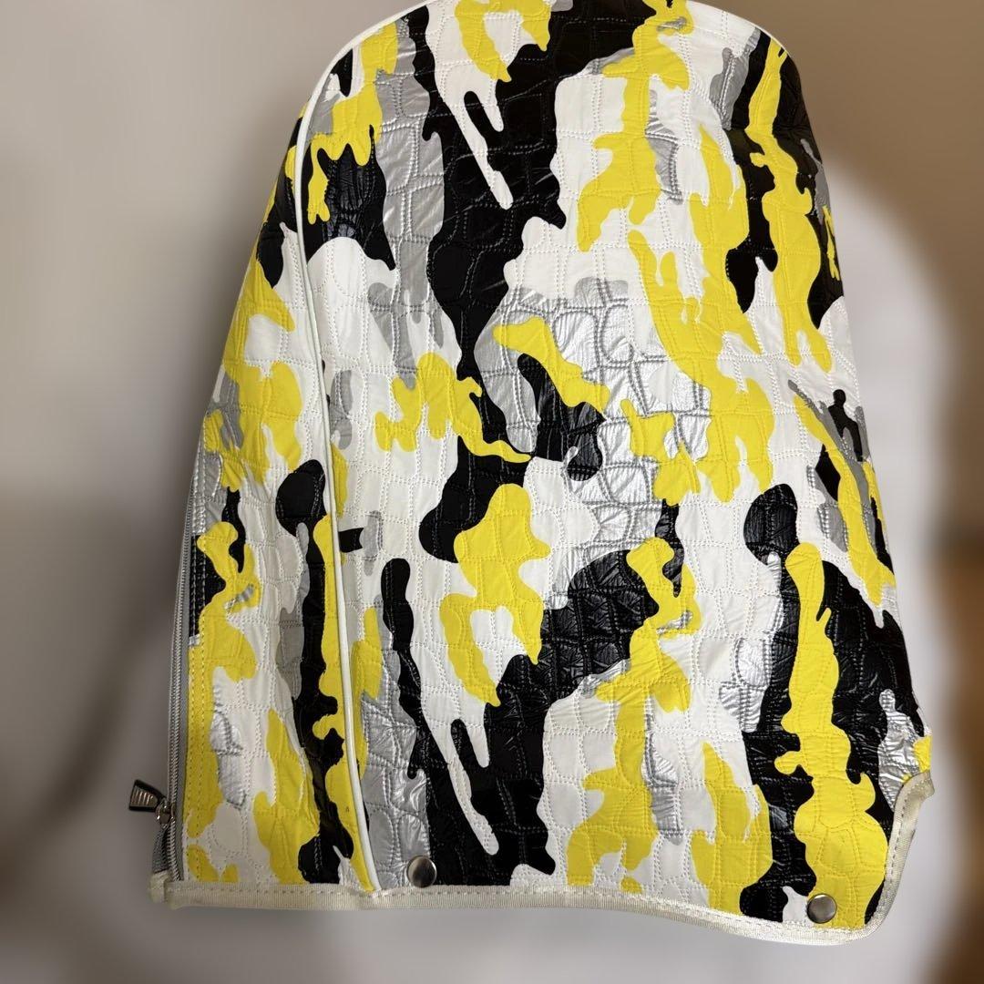 キャディバッグOUUL（オウル）ウェイカートバッグ（イエロー×ブラック）