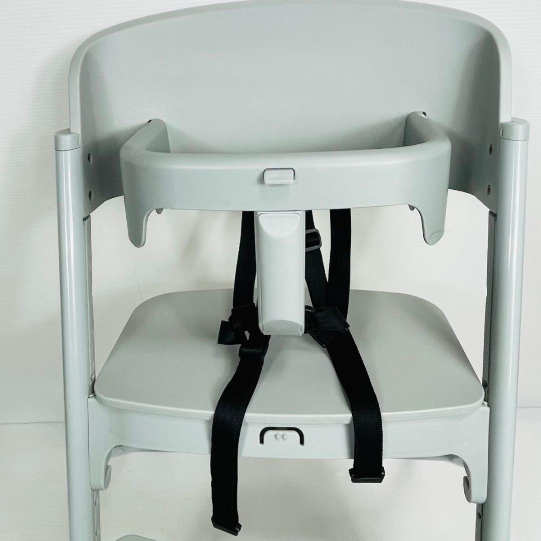 【美品】ヤトミ NOVUS ノウス ベビーチェア ハイチェア グレー