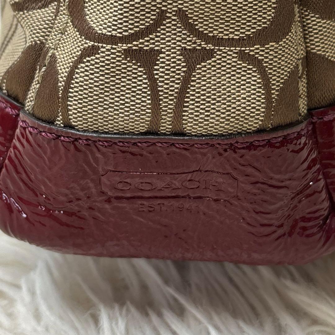 バッグ Coach Signature Legacy 65th Shoulder Bag